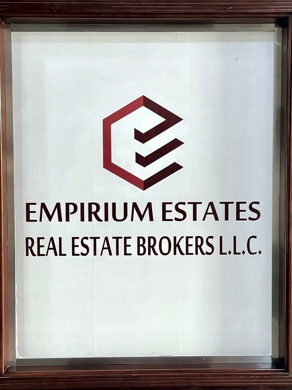 Empirium Estates office signage